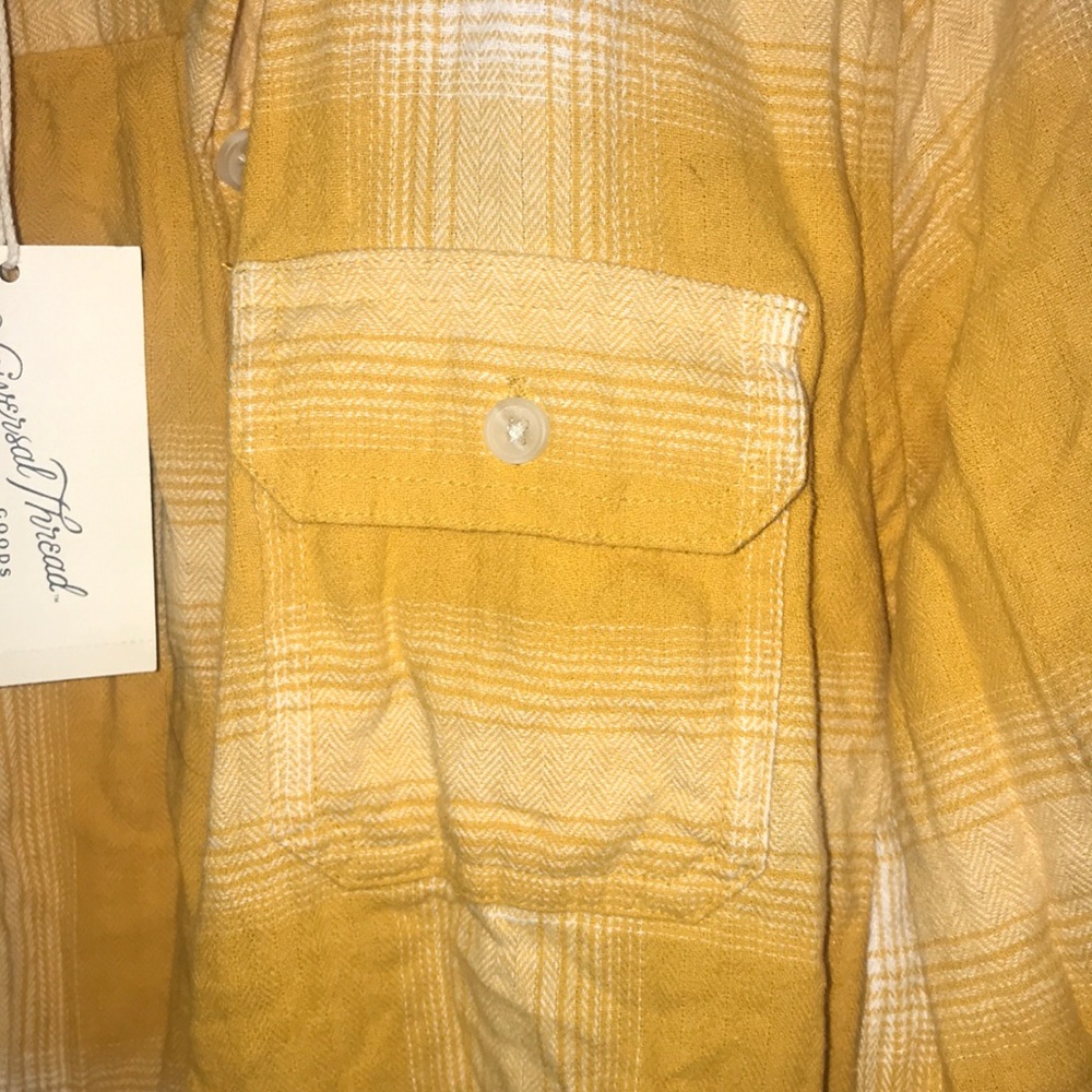 Universal Thread Plaid Button Up - Picture 2 of 3